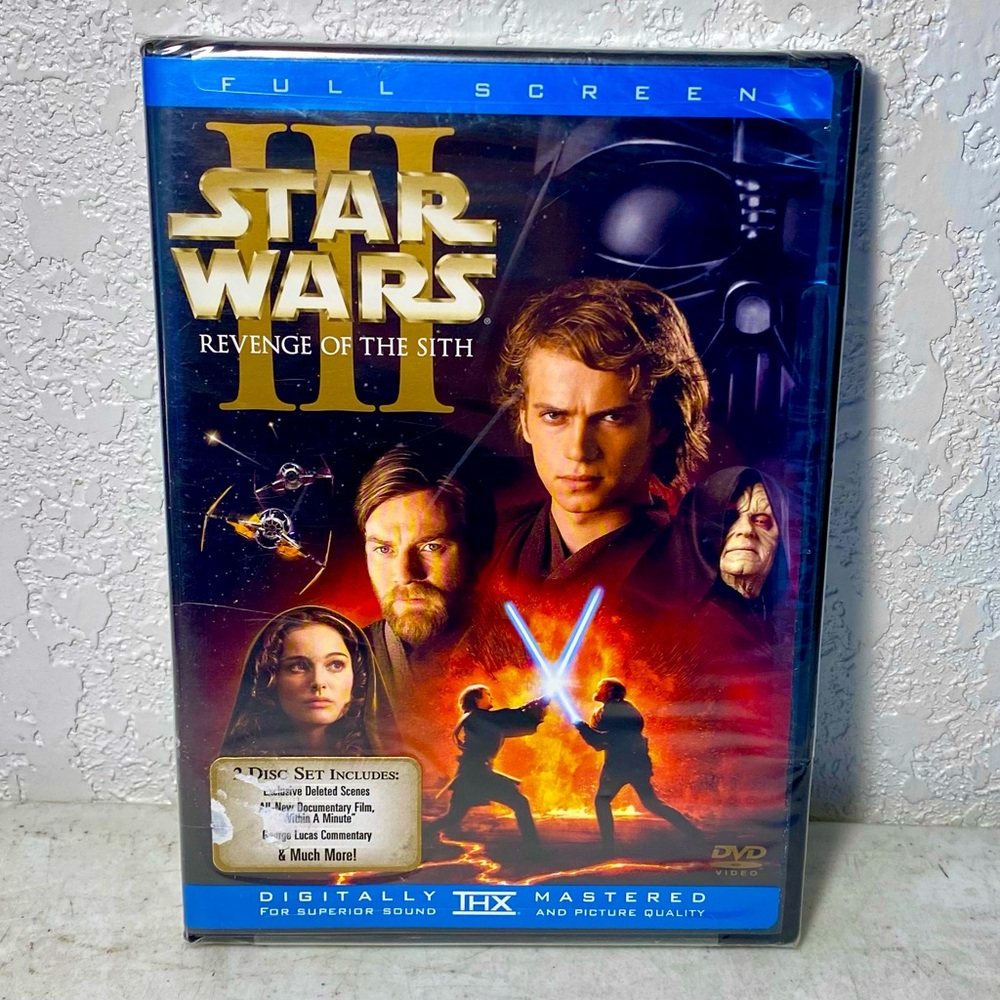 Star Wars Episode III: Revenge of the Sith DVD 2005 2 Disc Set - NEW SEALED